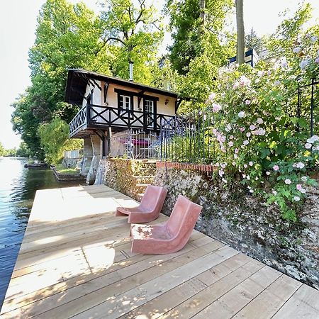 Le Chalet Bucolique Au Bord De L'Eau Olivet  Eksteriør billede